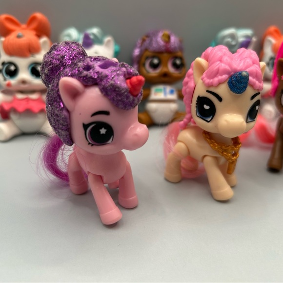 Zuru Surprise Glitter Unicorn Squad Surprise Newborn Unicorn Lot Of 9 - Picture 2 of 6